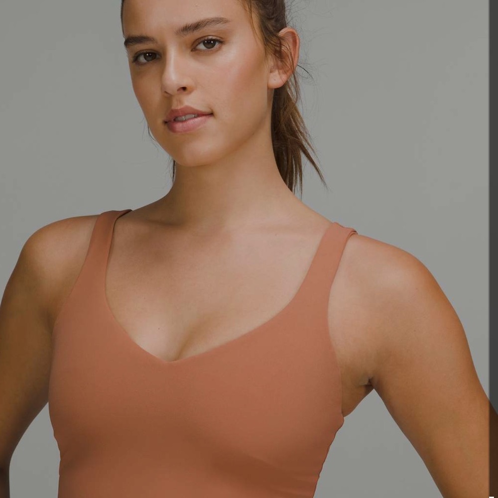 Lululemon Align Tank - Dusty Clay, size 10, great used condition.
